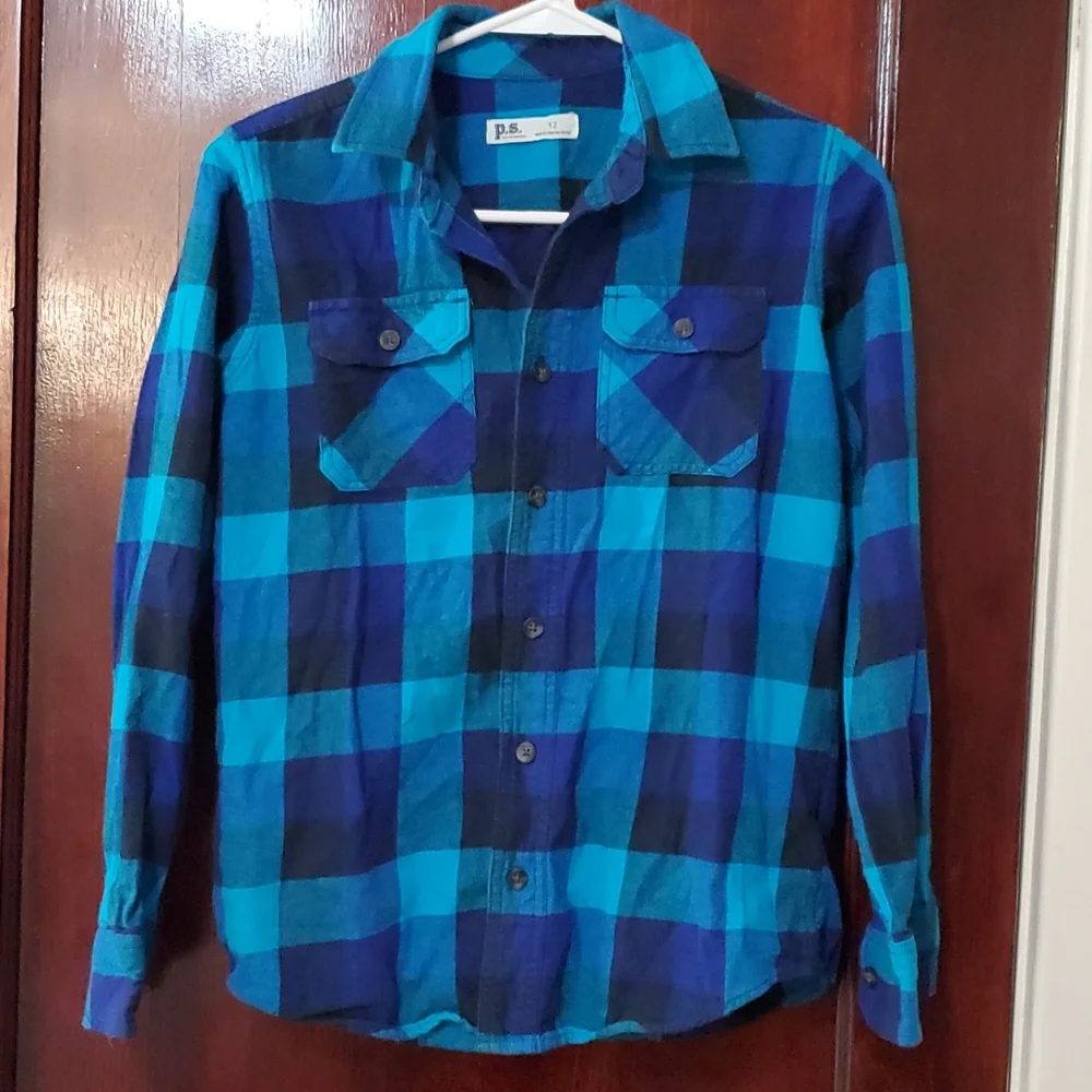 Ps by aeropostale flannel unisex - Picture 1 of 3